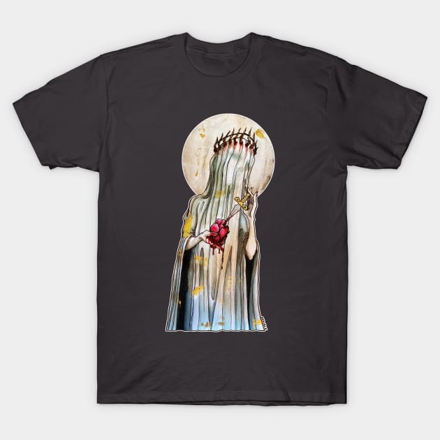 Ghostly Vision T-Shirt by Jan Grackle